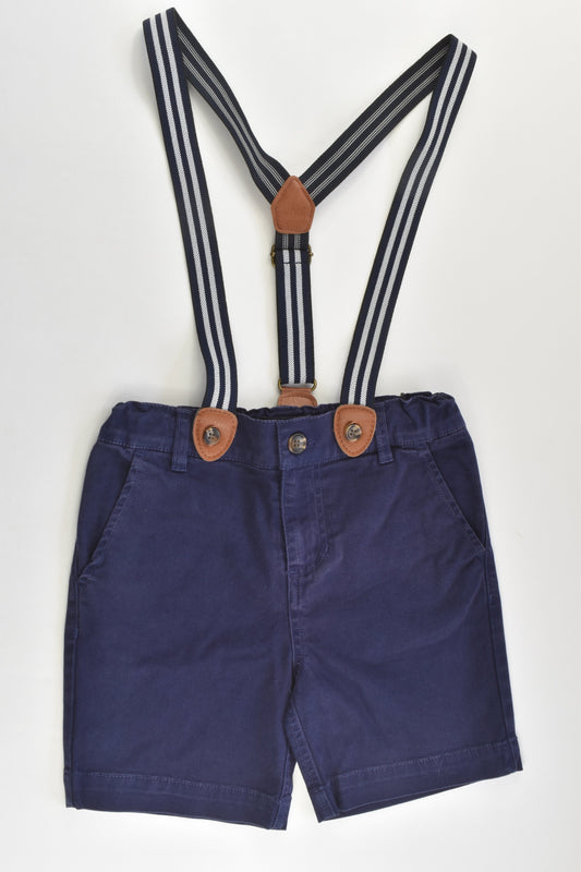 Bardot Junior Size 4-5 Suspender Shorts
