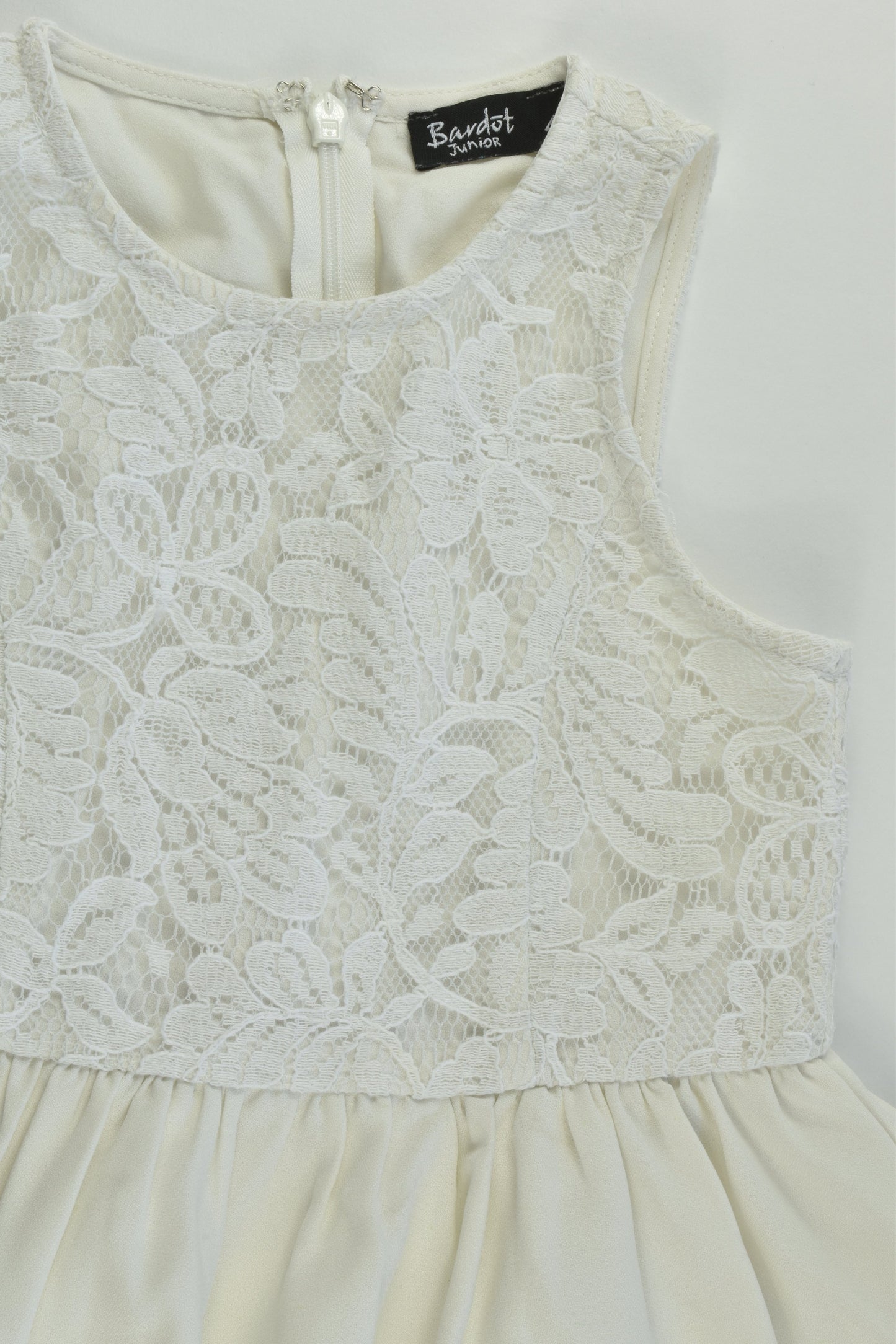 Bardot Junior Size 4 Dress with Lace Details