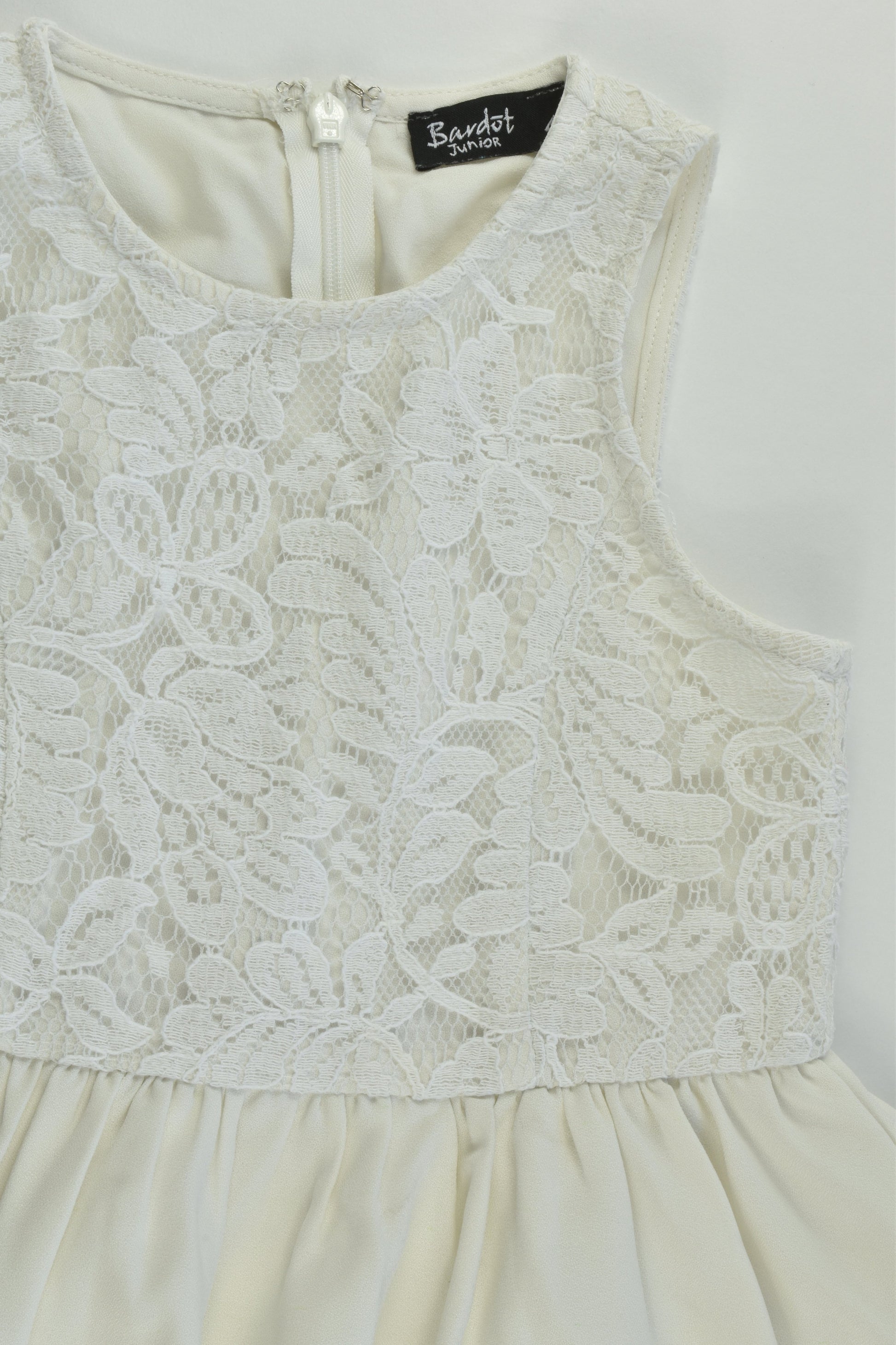 Bardot Junior Size 4 Dress with Lace Details
