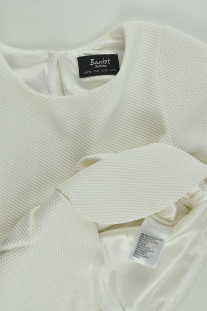 Bardot Junior Size 6 Lined Bow Top