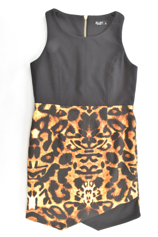Bardot Junior Size 8 Stretchy Leopard Dress