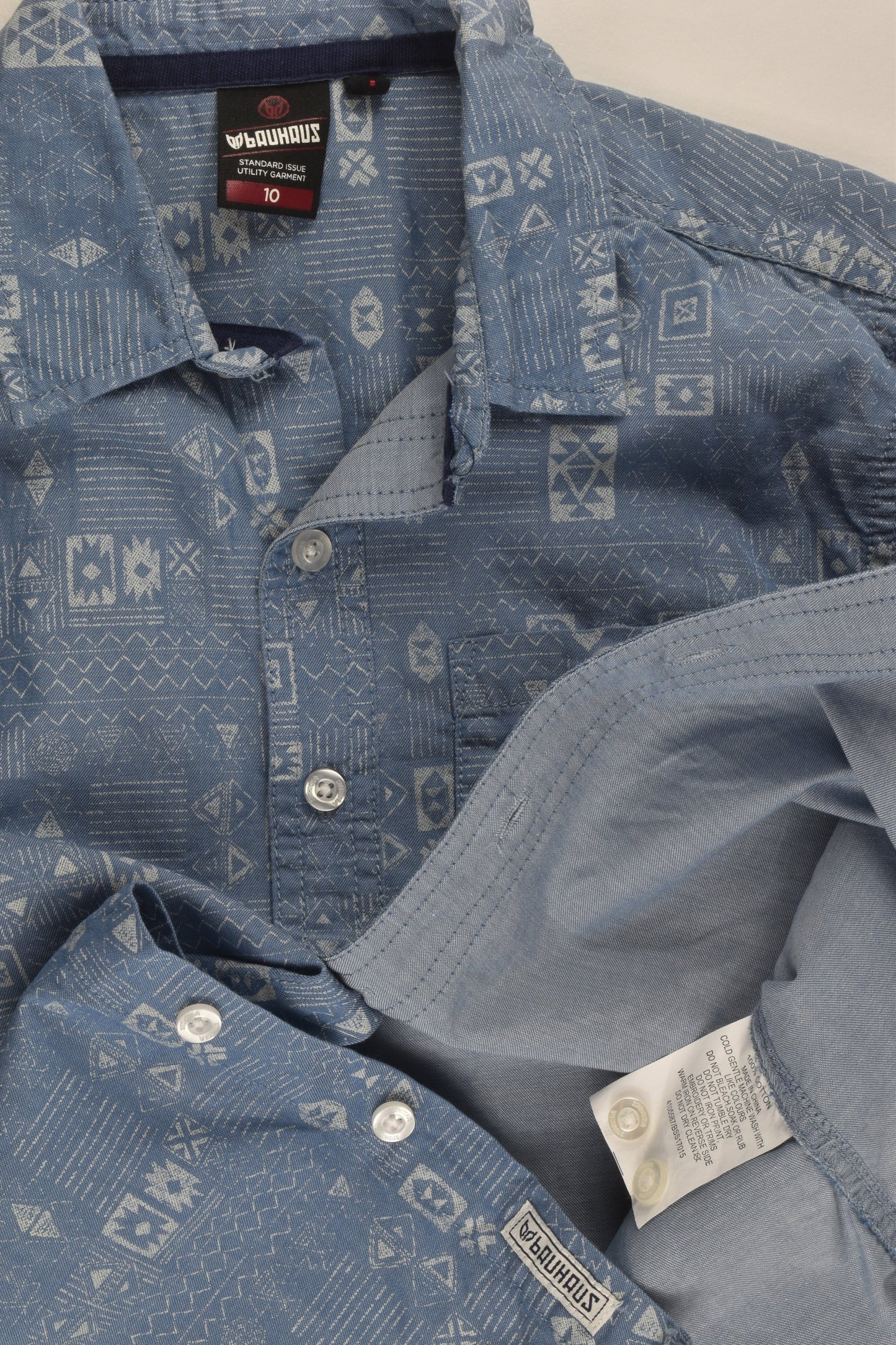 Bauhaus Size 10 Lightweight Denim Shirt