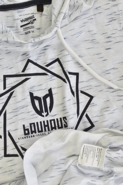 Bauhaus Size 14 Hooded T-shirt