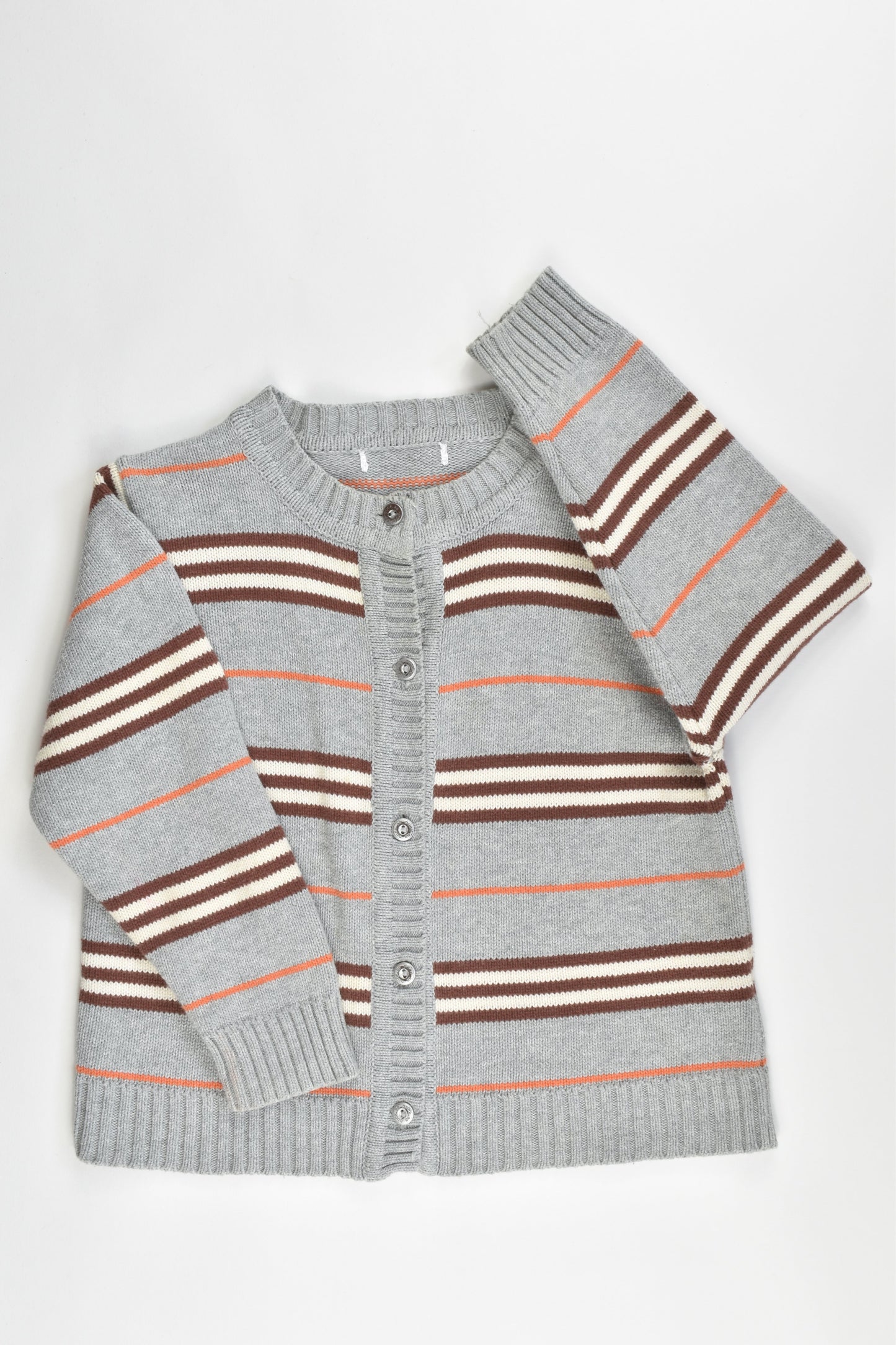 BB Duck Size 3-4 Knitted Cotton Cardigan