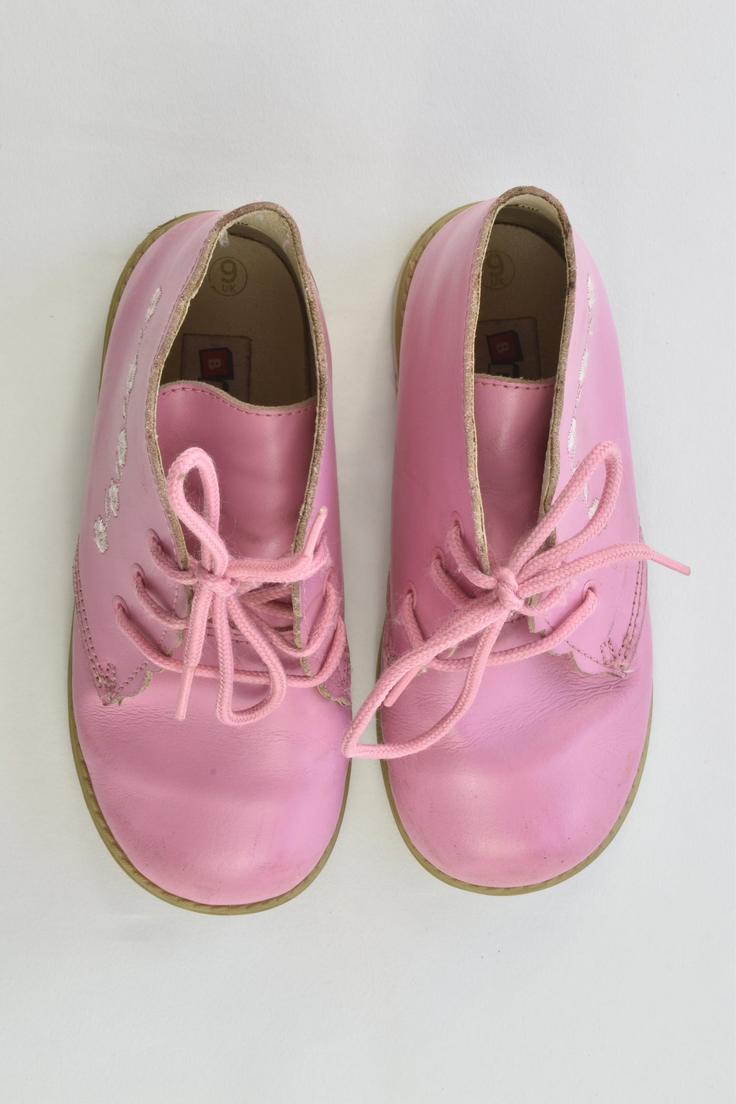 BB Kids Size 9 Leather Shoes