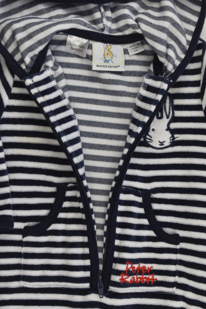 Beatrix Potter Size 00 Peter Rabbit Velour Romper