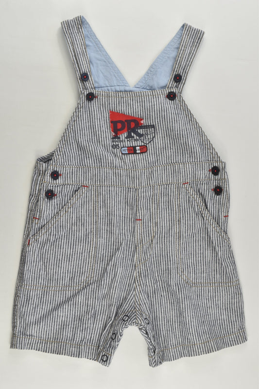 Beatrix Potter Size 1 Peter Rabbit Linen/Cotton Short Overalls