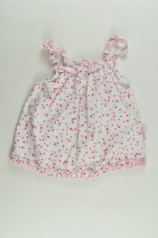 Bébbémini Boutique Size approx 3-4 Floral Blouse