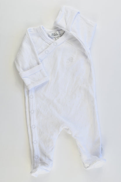 Bébé by Minihaha Size 00000 Footed Romper