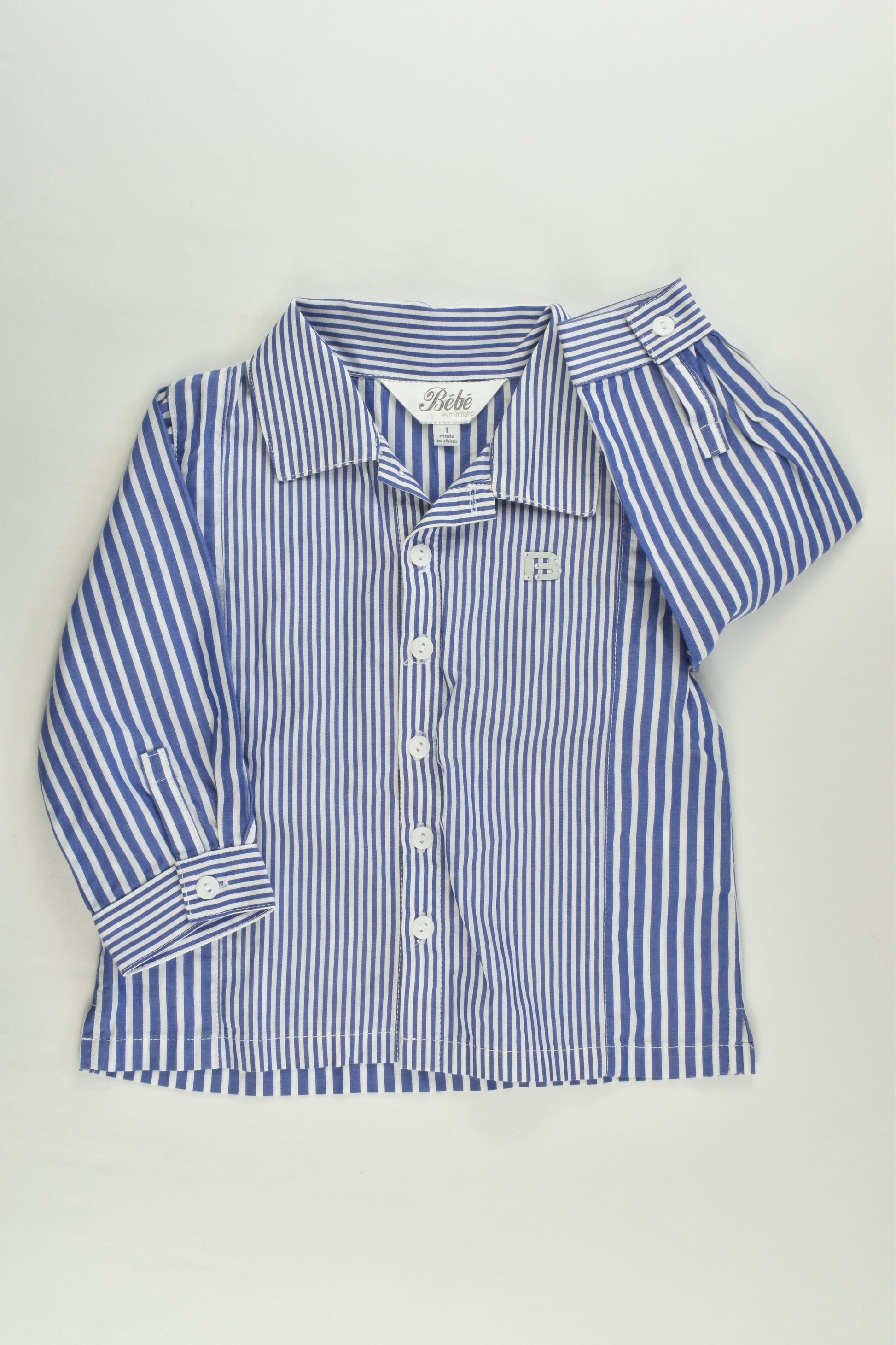 Bébé by Minihaha Size 1 Striped Shirt