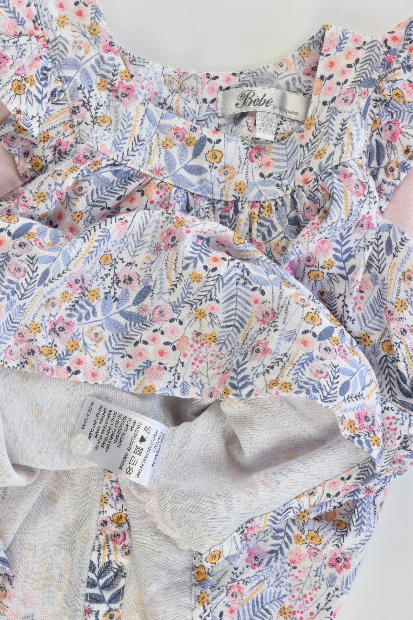 Bébé by Minihaha Size 2 (24 months) Liberty Print Dress