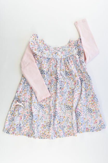 Bébé by Minihaha Size 2 (24 months) Liberty Print Dress