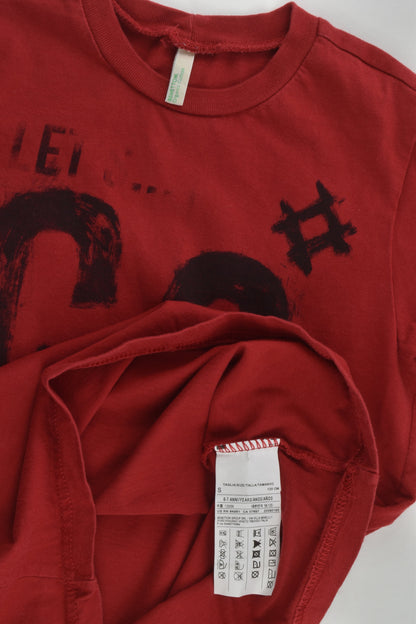 Benetton Size 6-7 'Go' Organic T-shirt