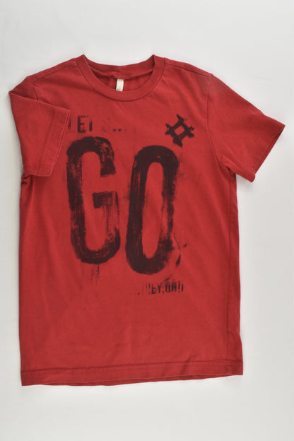 Benetton Size 6-7 'Go' Organic T-shirt