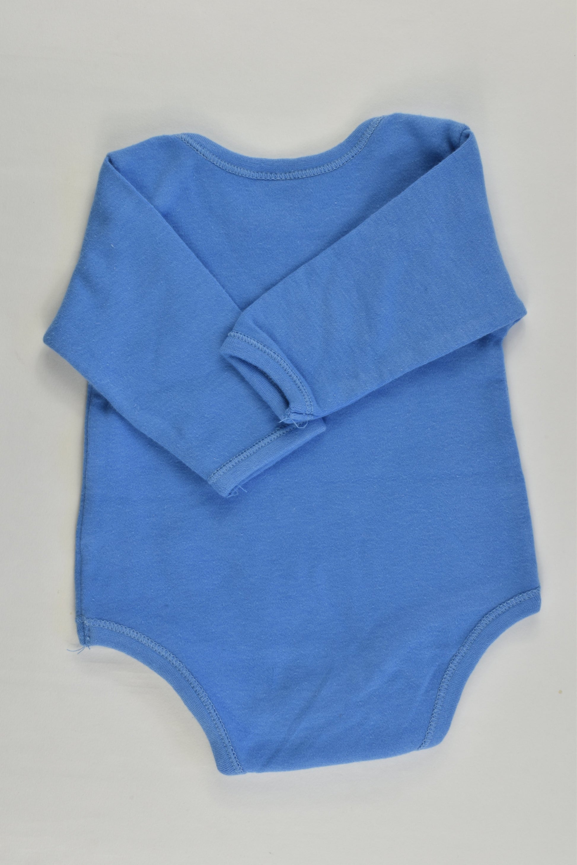 Best & Less Size 000 (0-3 months) Blue Bodysuit