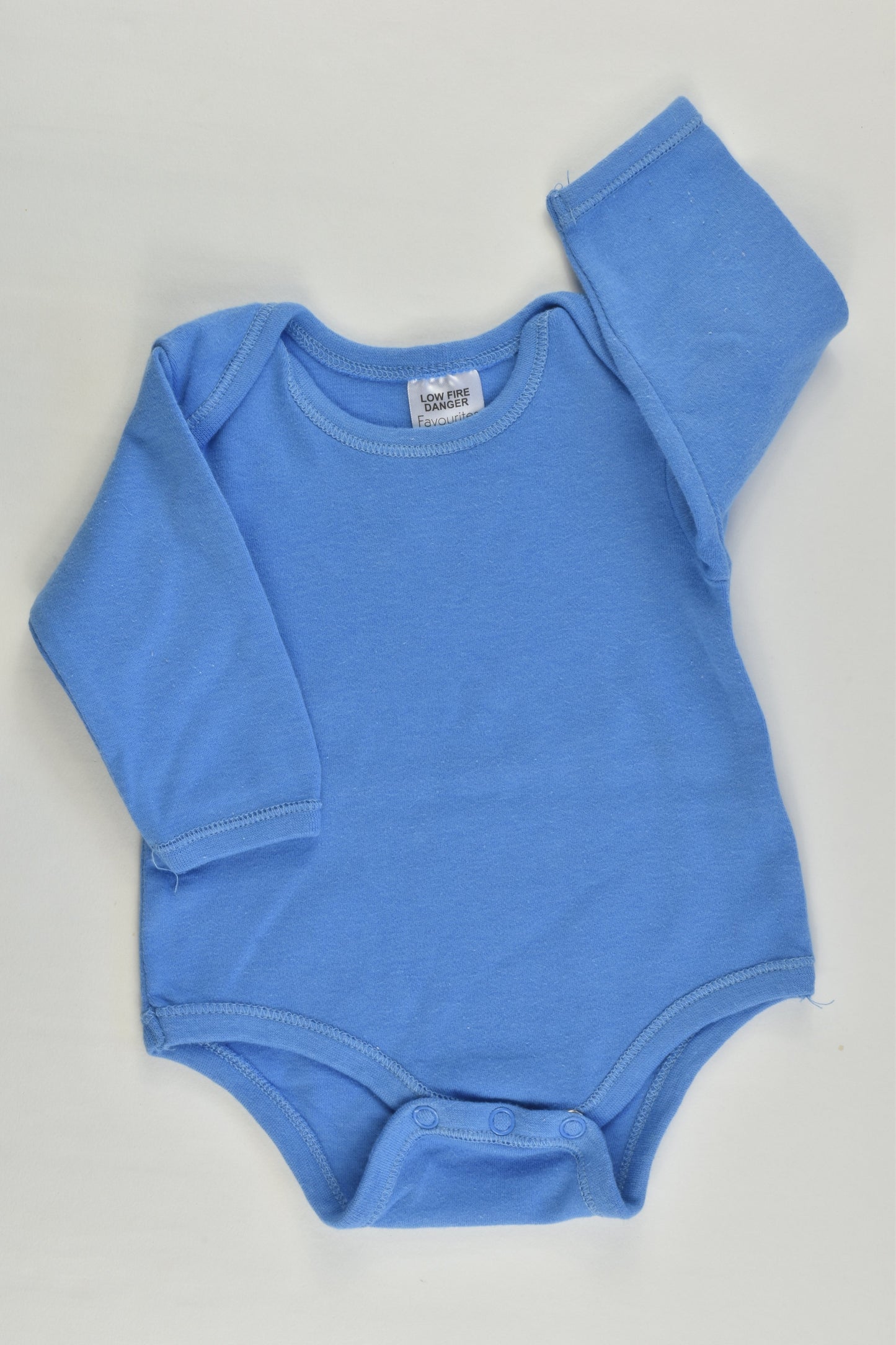 Best & Less Size 000 (0-3 months) Blue Bodysuit