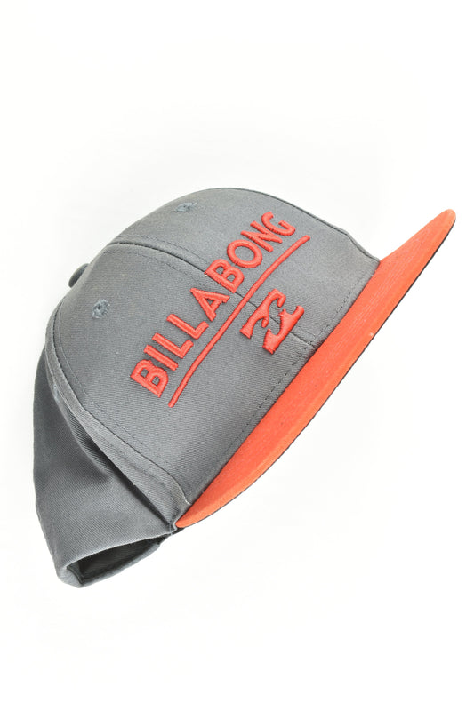 Billabong One Size (Approx 2-8 years) Grey/Red Cap