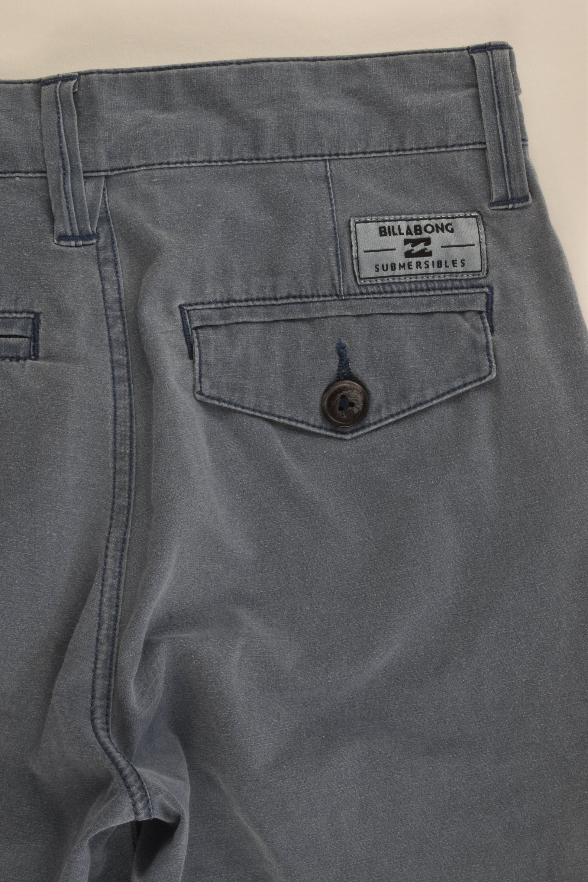 Billabong Size 8 Faded-look Submersibles Shorts