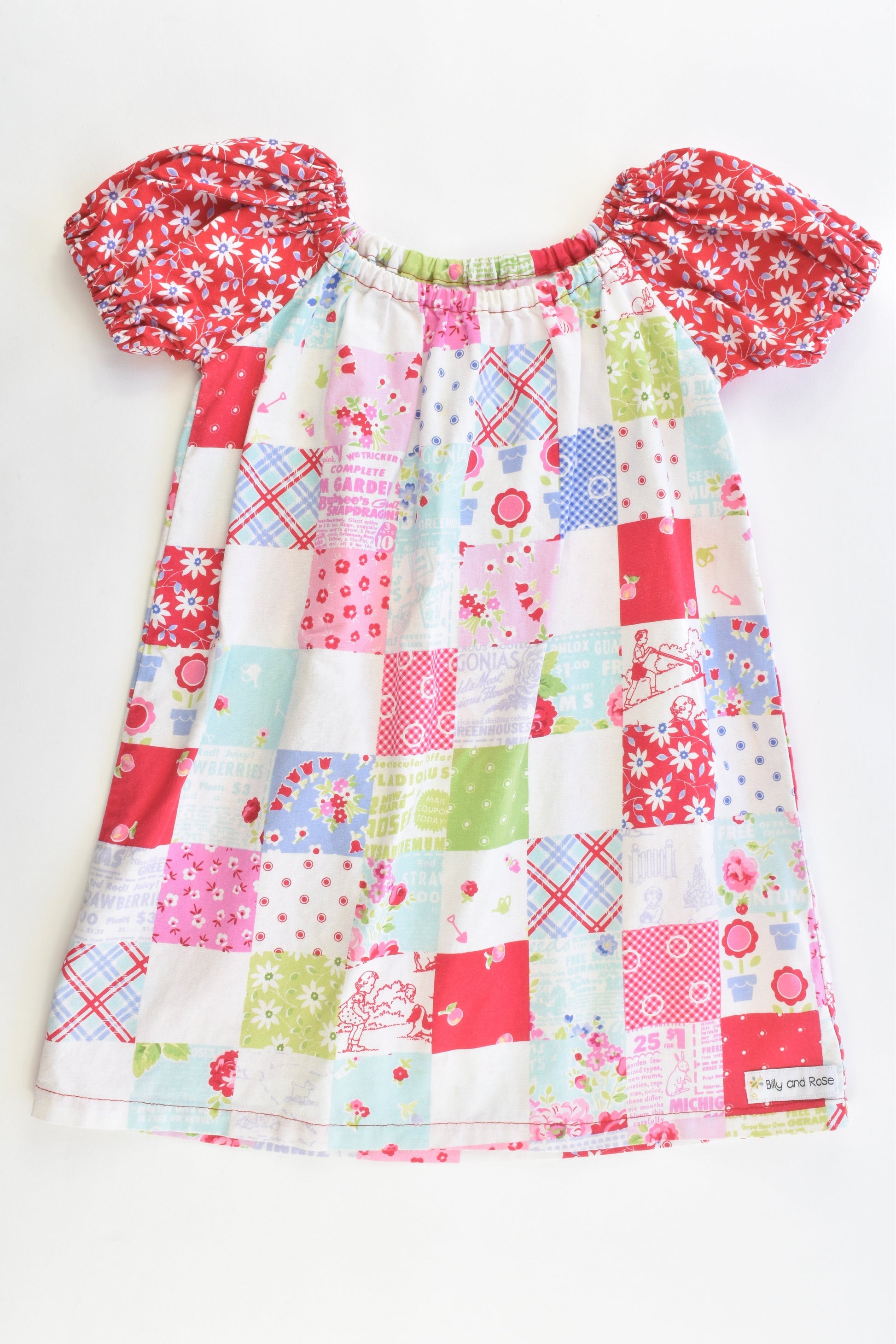 Billy and Rose Size approx 3 Hand Made Dress