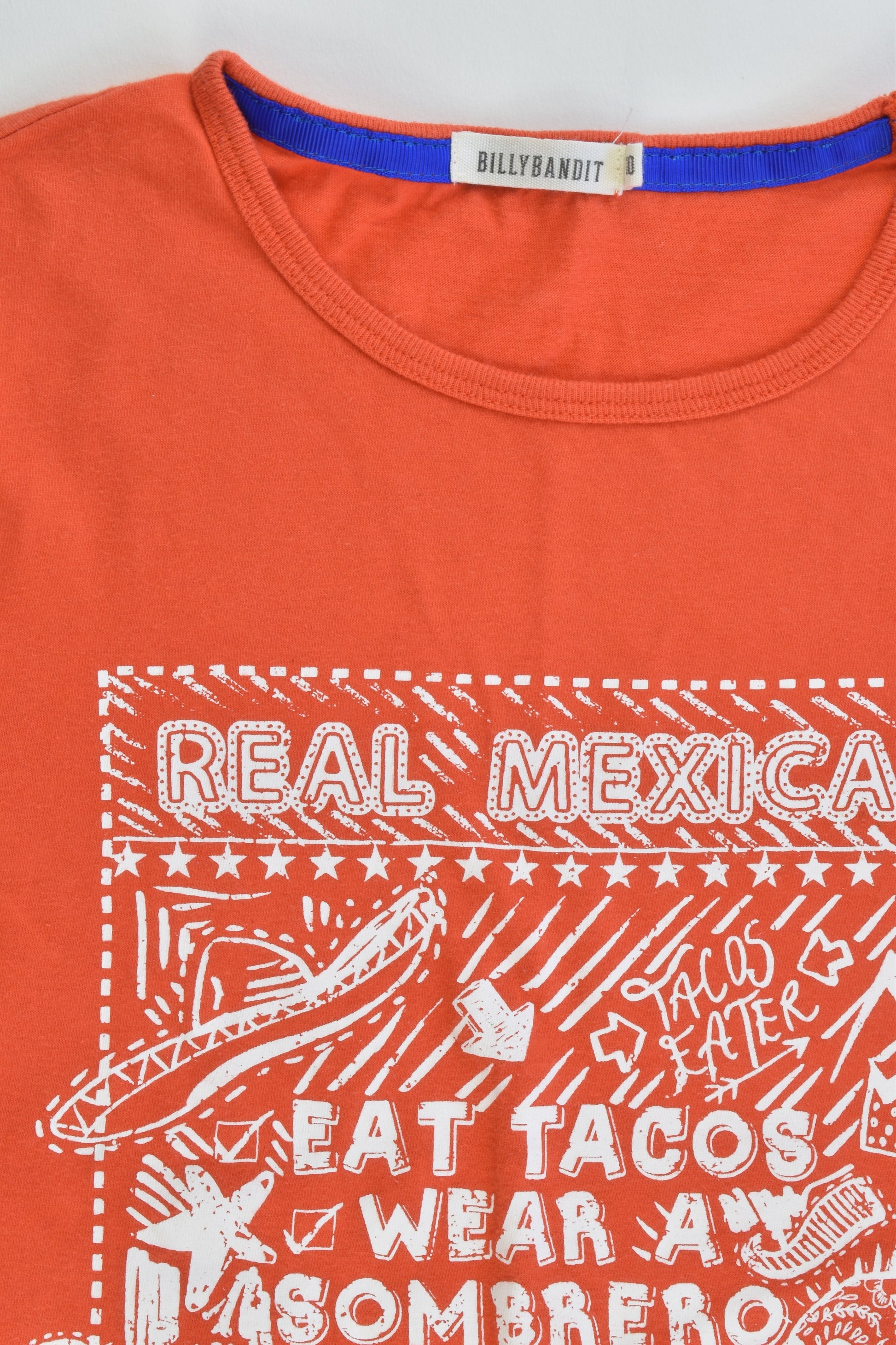 Billybandit Size 10 Real Mexicans T-shirt