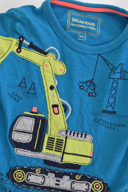 Bluezoo by Debenhams Size 2 (18-24 months, 92 cm) Crane T-shirt