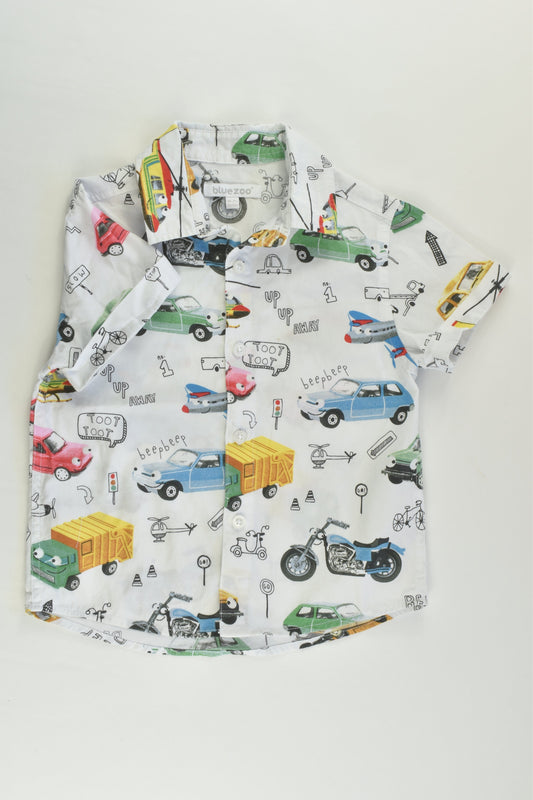 Bluezoo by Debenhams Size 2 (18-24 months) Vehicles Shirt