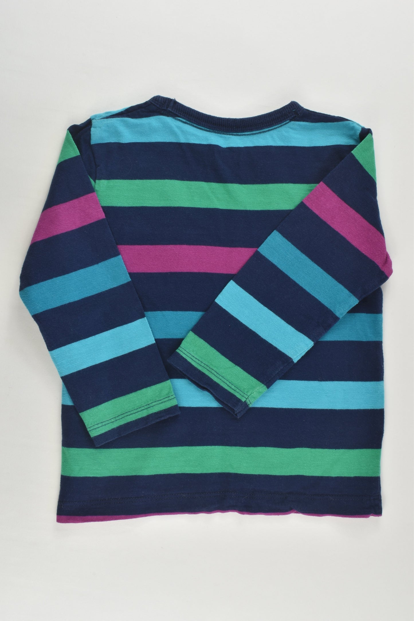 Bluezoo by Debenhams Size 2-3 (98 cm) Striped Lion Pocket Top