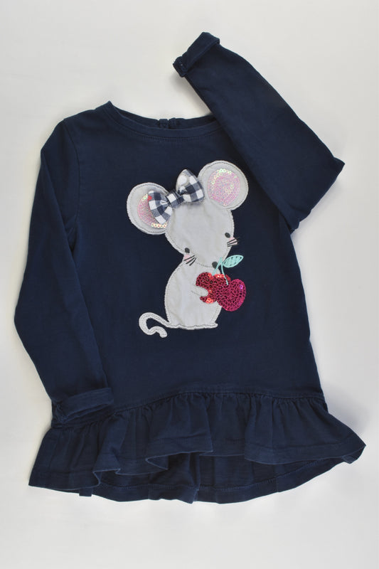 Bluezoo by Debenhams Size 2 Mouse Top