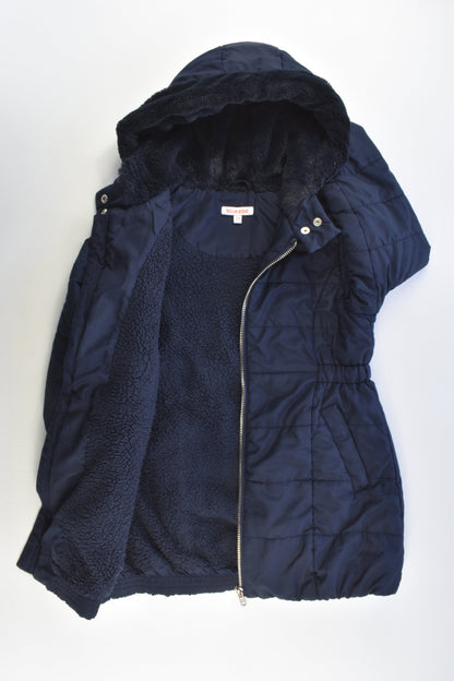 Bluezoo by Debenhams Size 4-5 (110 cm) Lightly Padded Navy Hooded Jacket