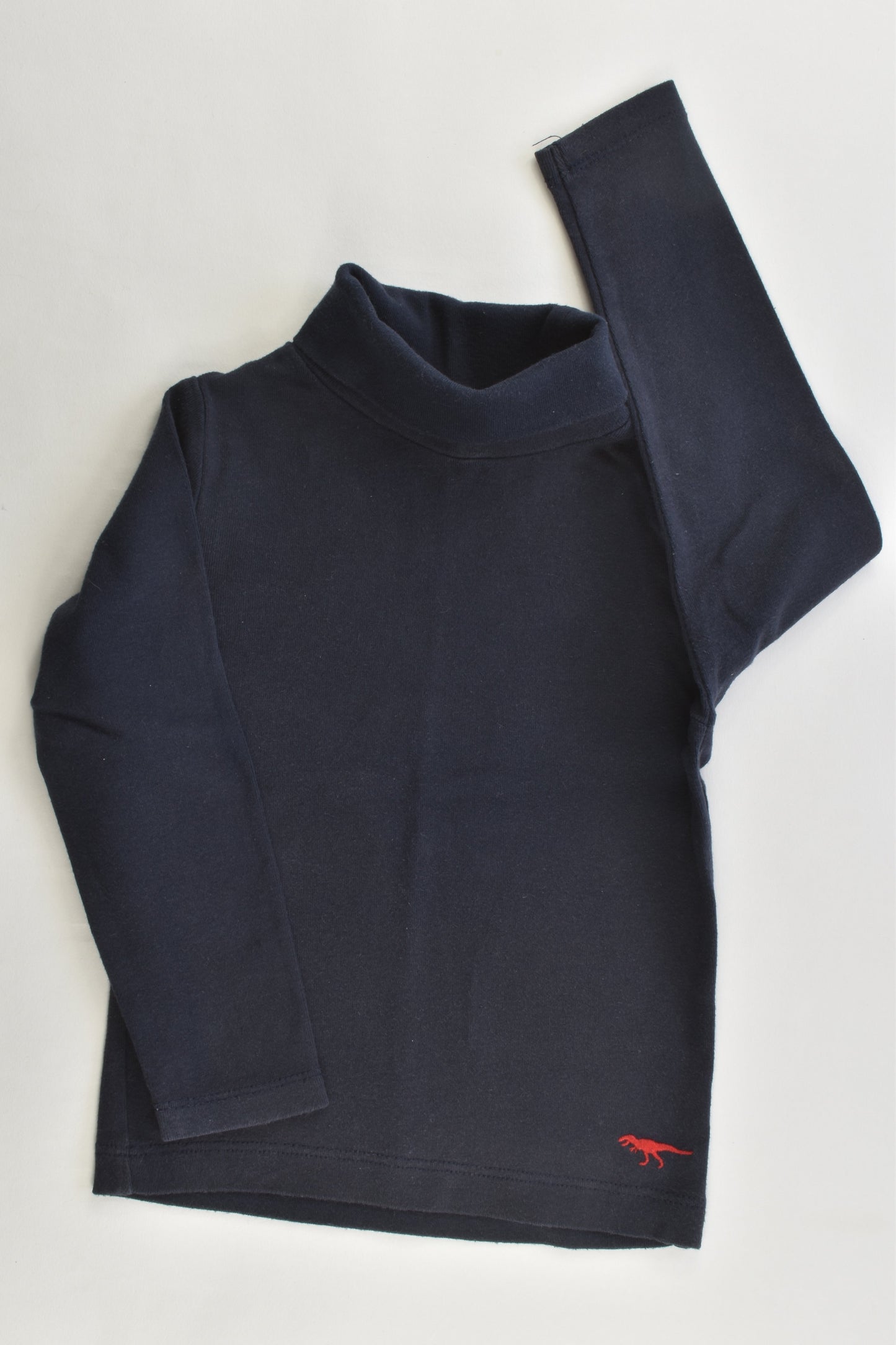 Bluezoo (Debenhams) Size 18-24 months (2) Polo Neck Dinosaur Top