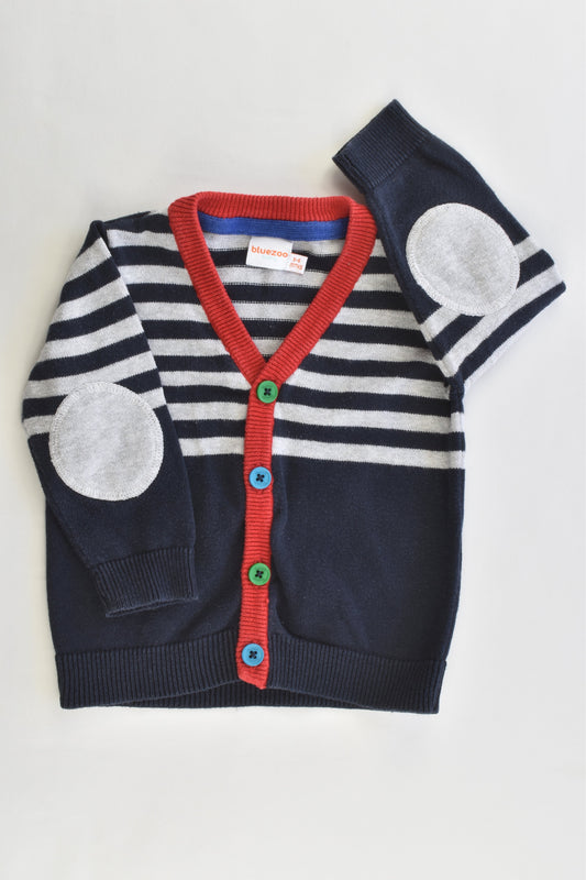 Bluezoo Size 3-6 months Knitted Cardigan