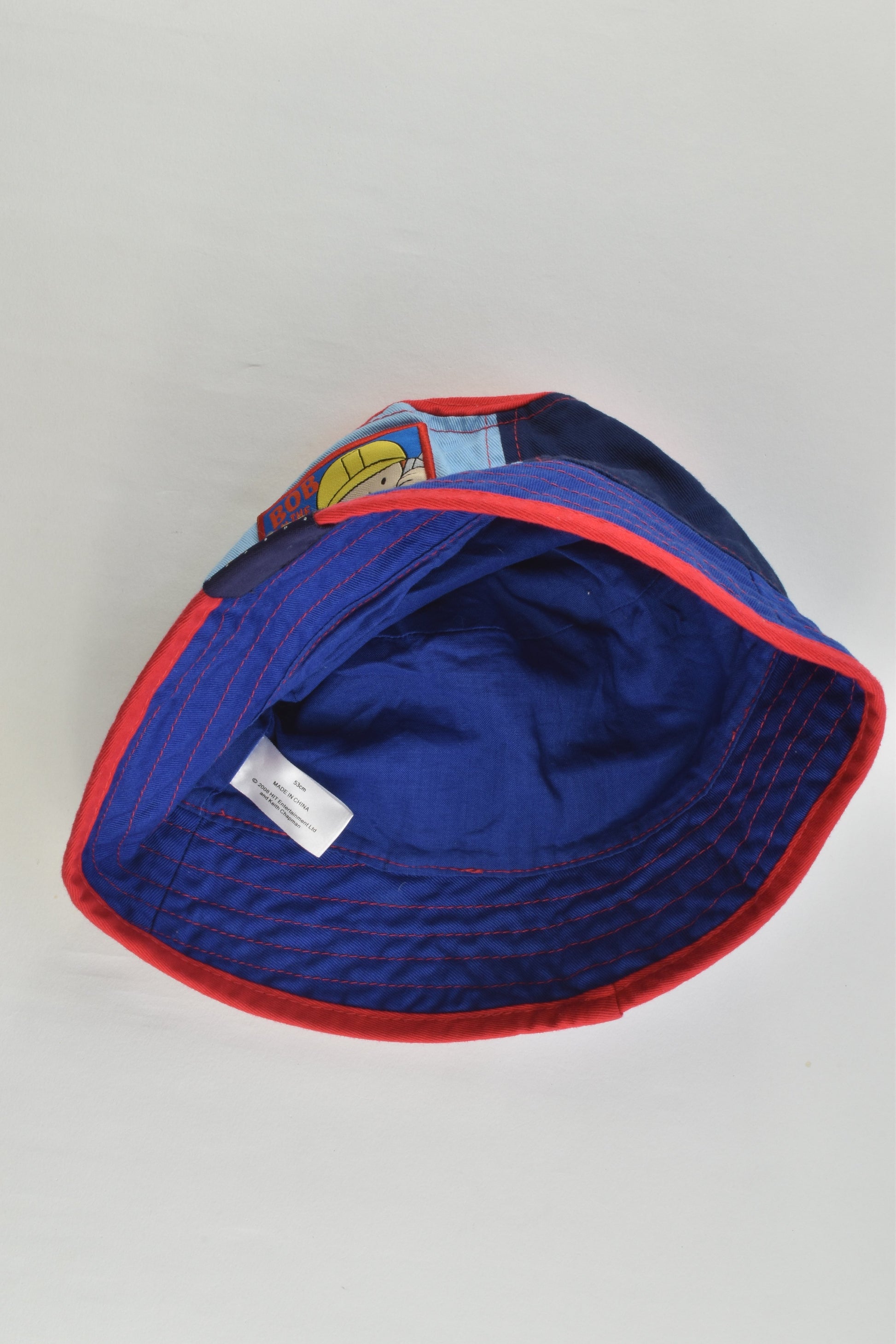 Bob The Builder Size approx 3-6 years Sun Hat