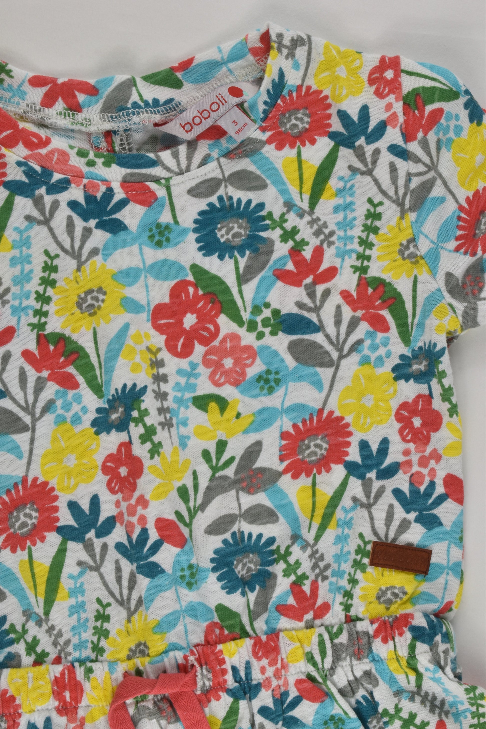 Boboli (Spain) Size 3 (98 cm) Floral Dress