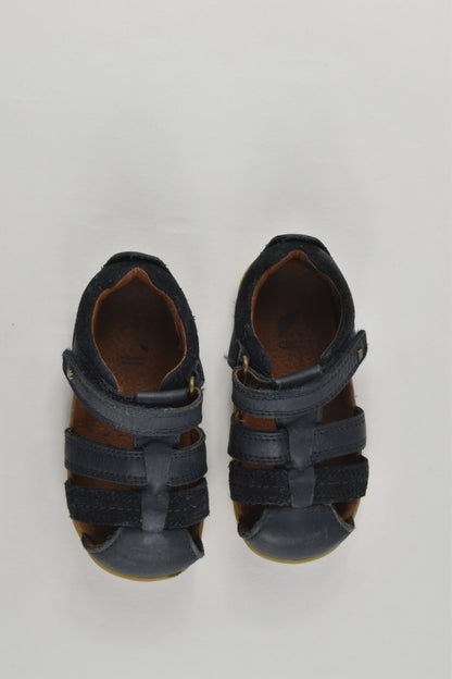 Bobux Size 21 Navy Leather Sandals