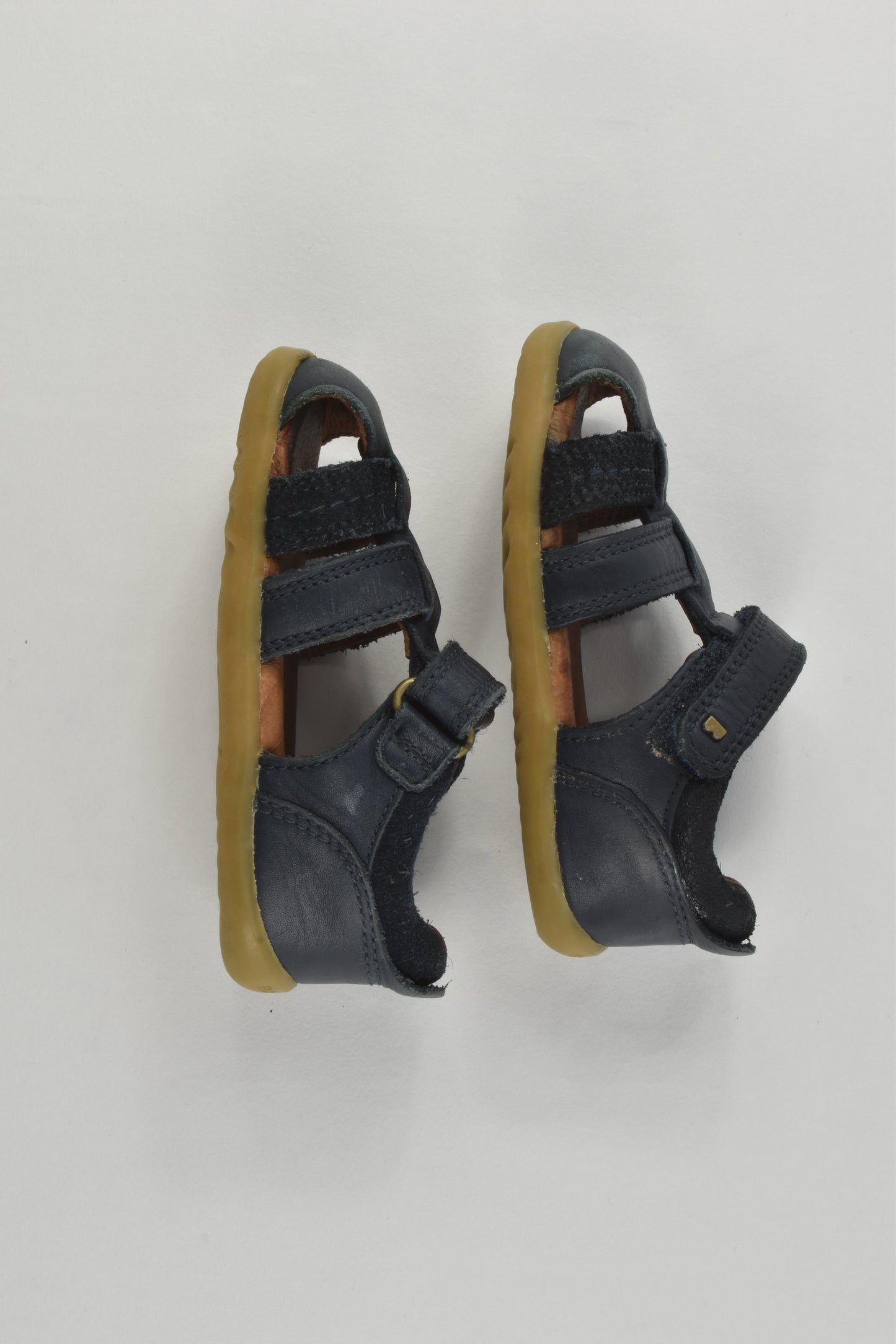 Bobux Size 21 Navy Leather Sandals