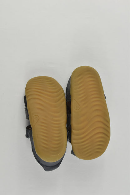 Bobux Size 21 Navy Leather Sandals
