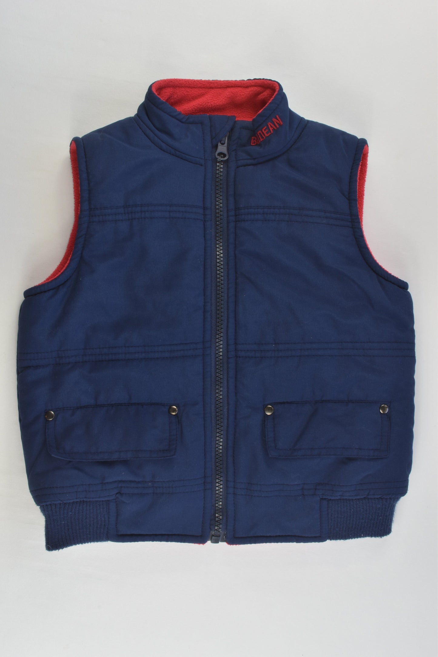 Bodean Size 4 Fleece Lined Puffer Vest