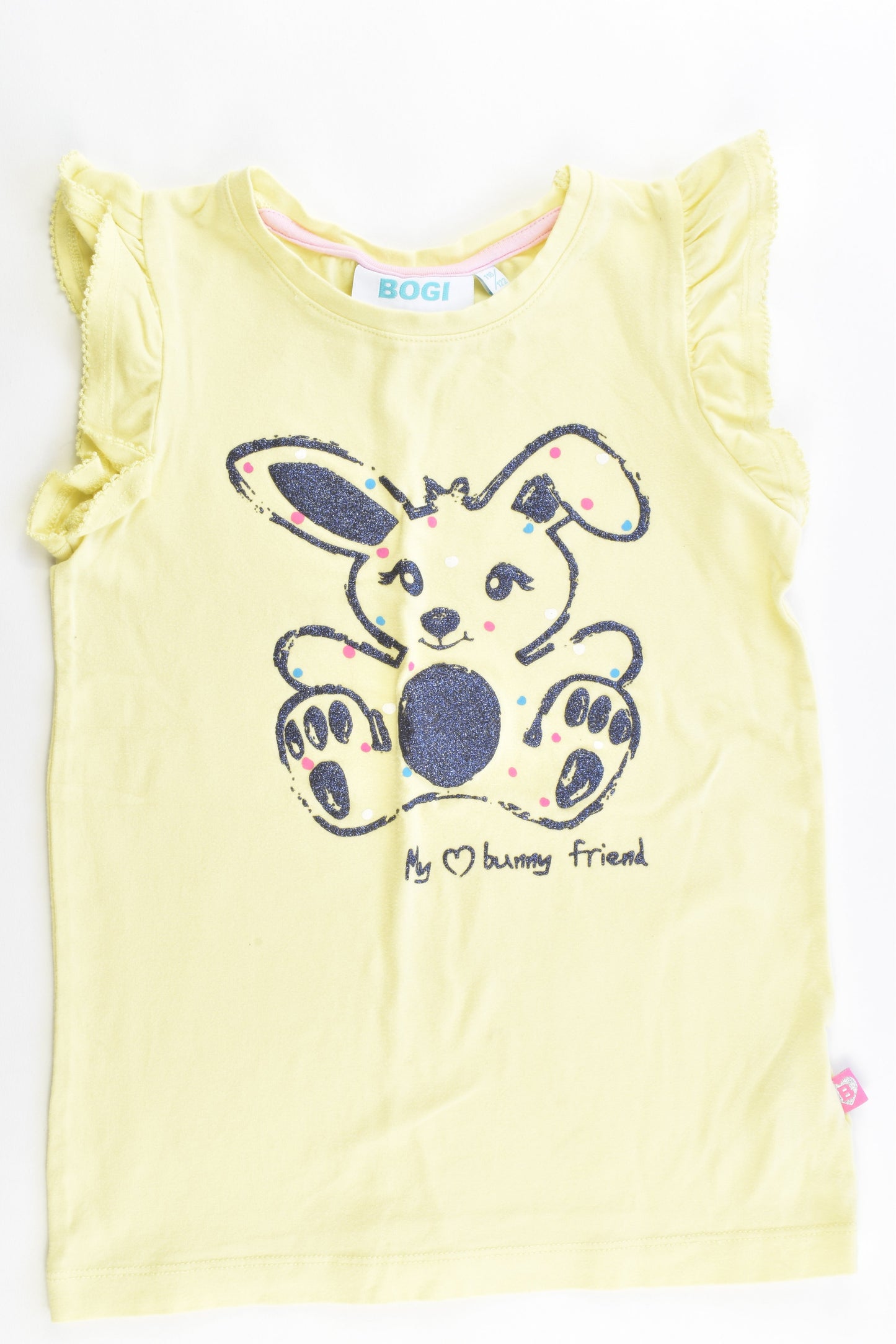 Bogi Size 116/122 (Smallish) Bunny T-shirt
