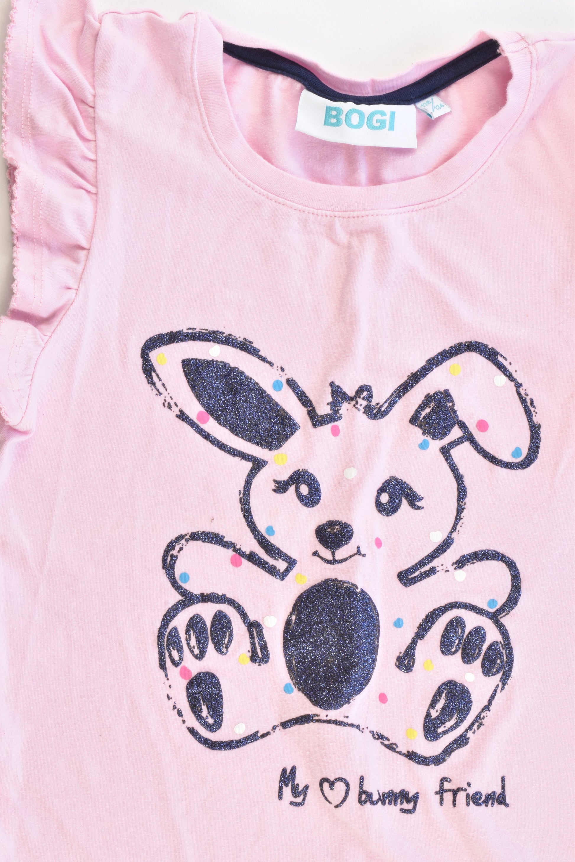 Bogi Size 128/134 (Smallish) Bunny T-shirt