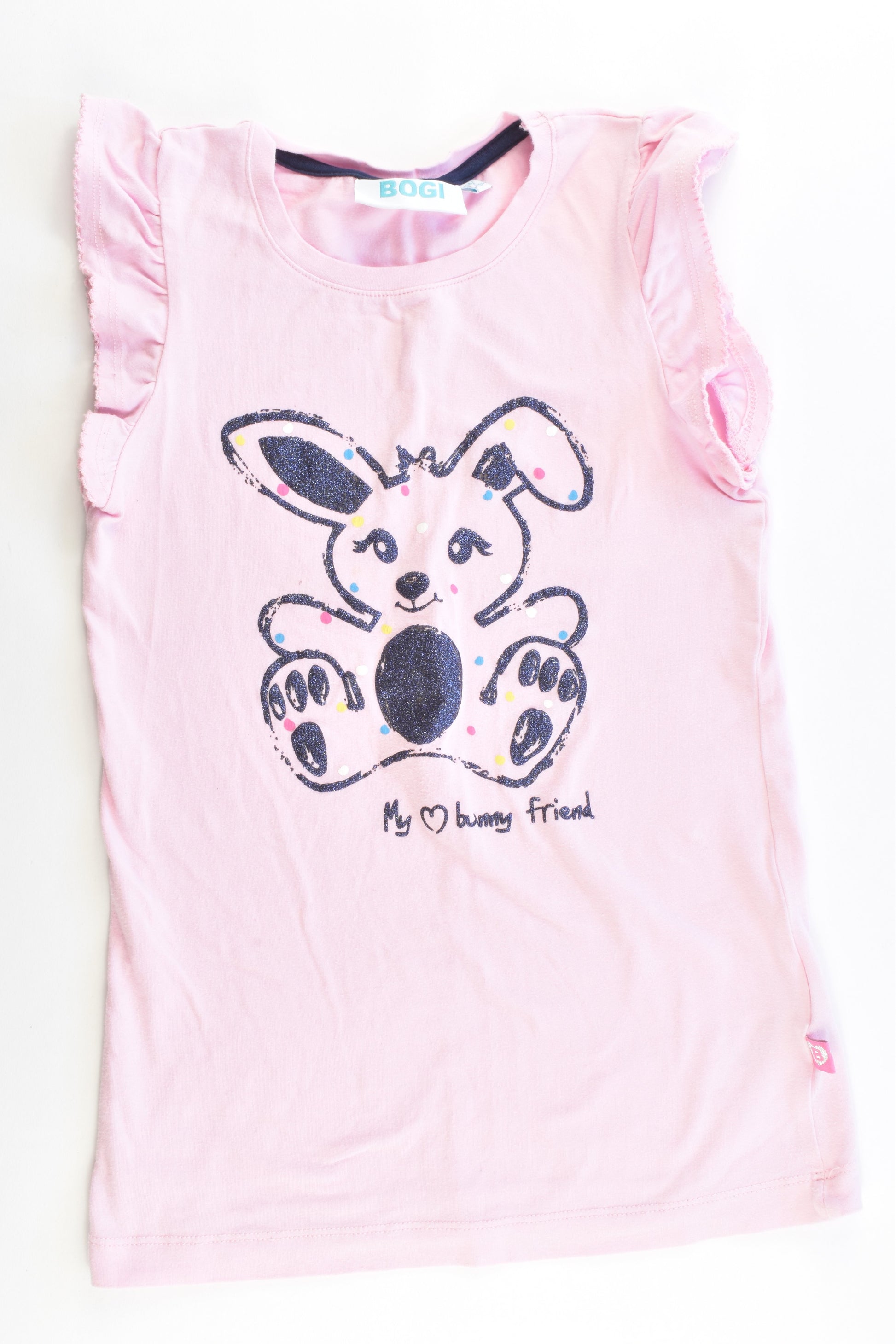 Bogi Size 128/134 (Smallish) Bunny T-shirt
