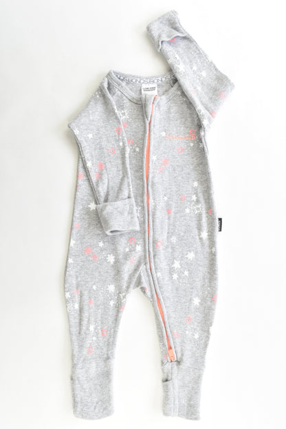 Bonds Size 0-3 months (000) Ribbed Stars Wondersuit