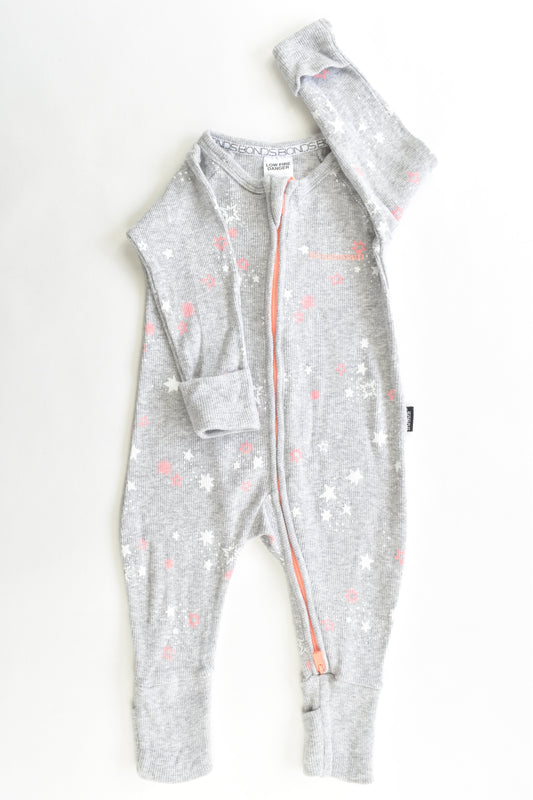 Bonds Size 0-3 months (000) Ribbed Stars Wondersuit