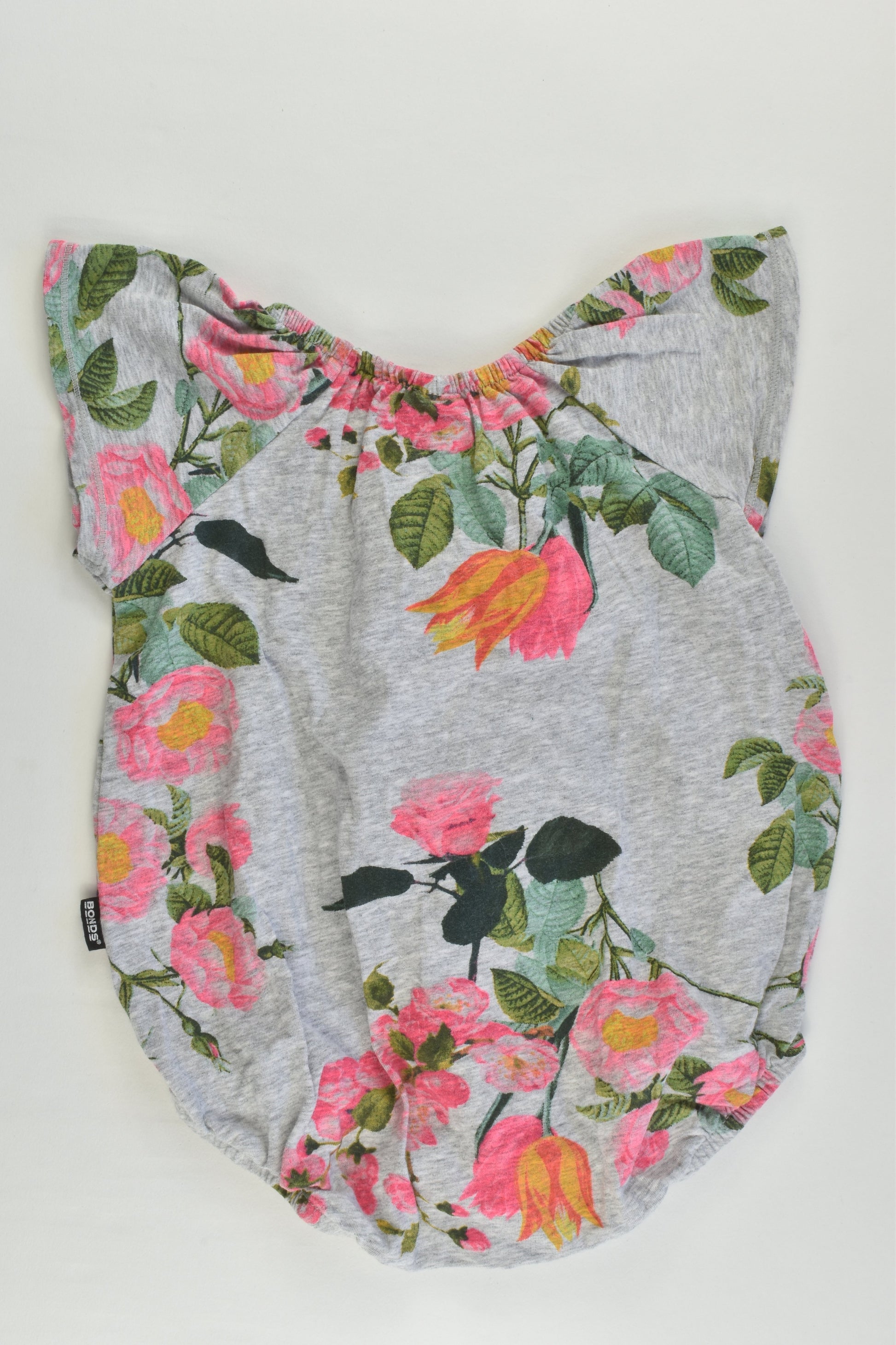 Bonds Size 0 (6-12 months) Floral Bubblesuit