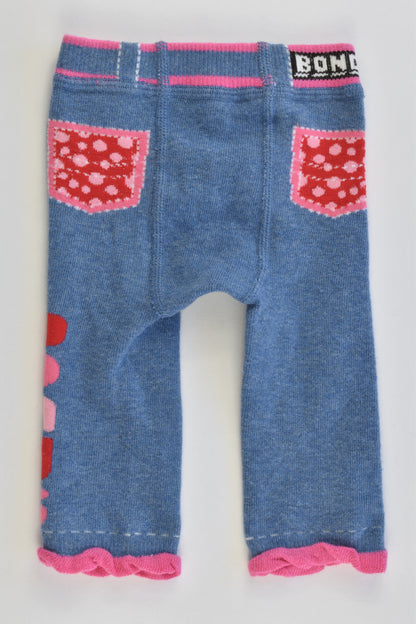 Bonds Size 0-6 months Giraffe and Pockets at the Back Leggings