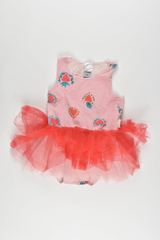Bonds Size 0 Tulle Bodysuit