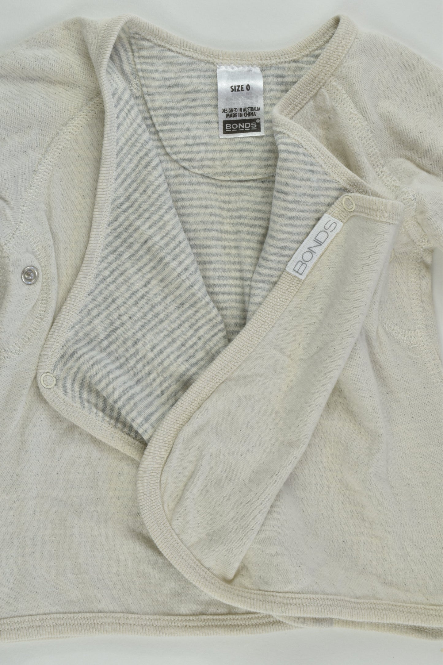 Bonds Size 0 Wrap Top