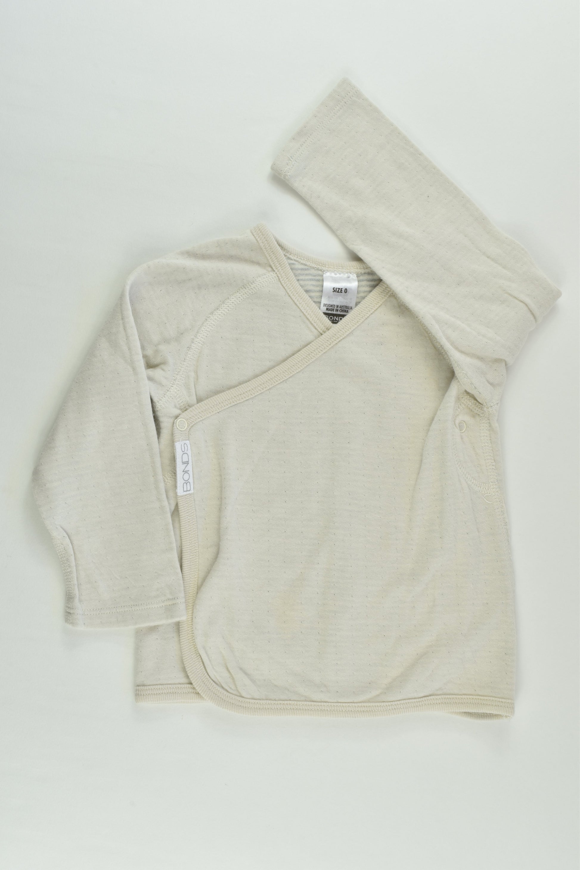 Bonds Size 0 Wrap Top