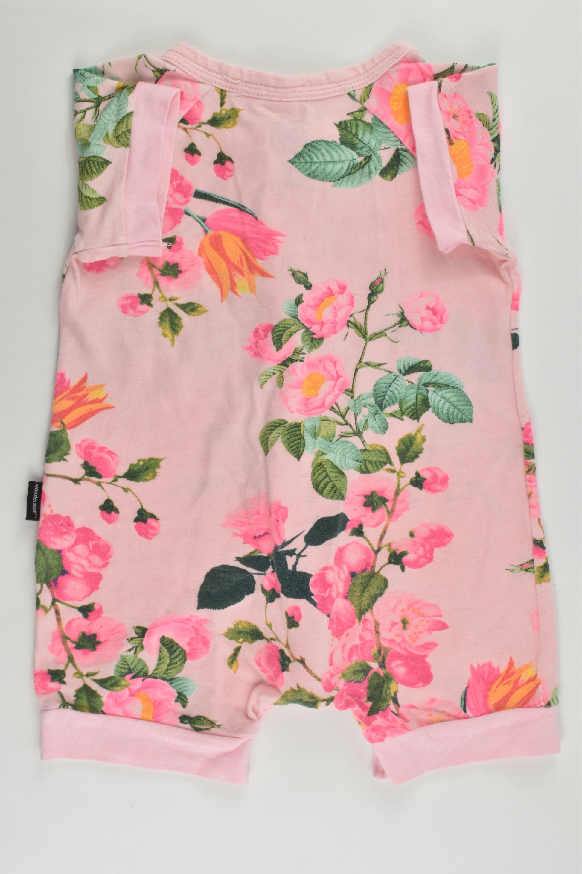 Bonds Size 00 (3-6 months) Roses Short Wondersuit