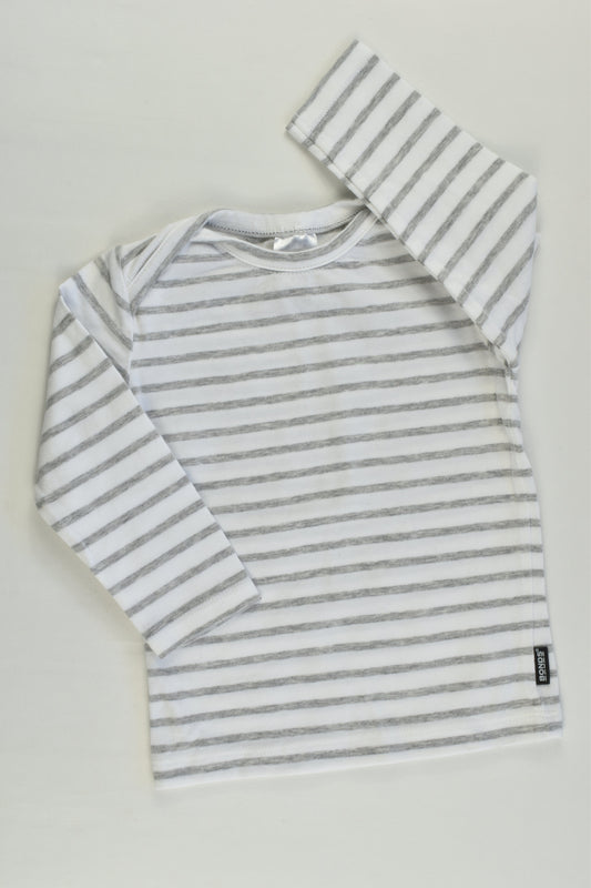 Bonds Size 00 (3-6 months) Striped Top