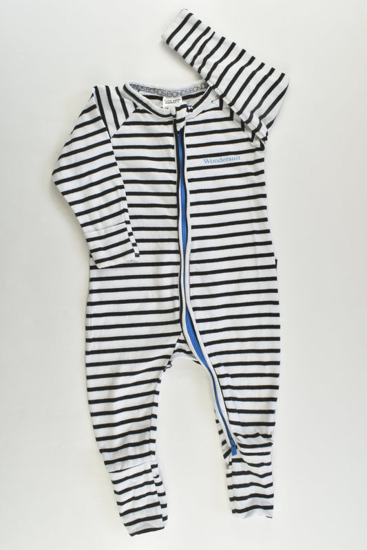 Bonds Size 00 (3-6 months) Striped Wondersuit